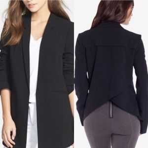 Moving Sale! Sam Edelman Black Cross Back Blazer Medium EUC